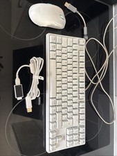 Cherry XTRFY K5V2 Mechanical Gaming Keyboard White, Wired and Cherry XTRFY mouse