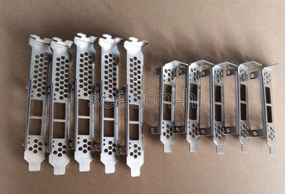5PCS Full+Low Height Bracket SolarFlare X2522 PLUS 10/25G SFP28 X2522 SFN8522 #c