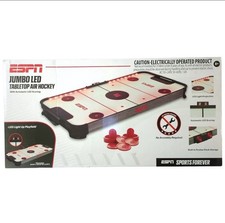 ESPN Jumbo LED Tabletop Air Hockey, Automatic Scoring