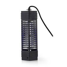 Nedis UV-Insektenschutzlampe F6T5/BL 6W Abdeckung 50 qm schwarz