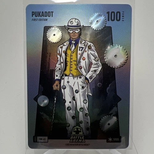 Bo Jackson Battle Arena Alpha Update Pukadot Battle Foil Silver Puka Nakua
