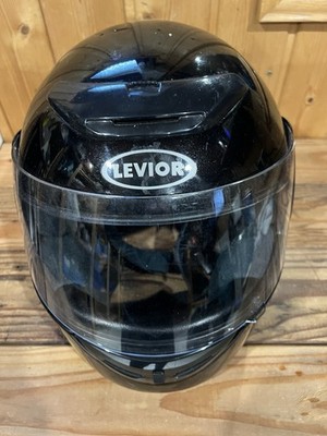 Levior Concord Motorradhelm Gr. L,schwarz, Guter Zustand.