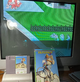 Paperboy 2 CIB Buen Estado, Aut&eacute;ntico Sistema de Entretenimiento NES Nintendo, 1992