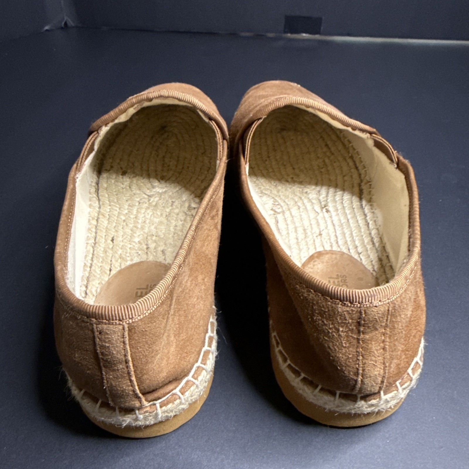 MICHAEL KORS Hastings Suede Shoes Women's 8M Leather Suede Slip On Designer thumbnail 3