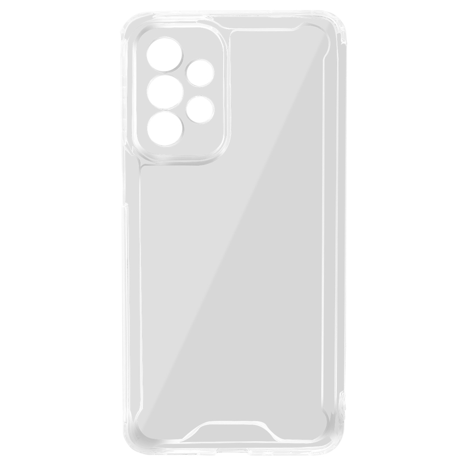 Coque antichoc Galaxy A33 5G transparente rigide arrière bumper de protection