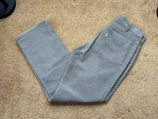 Vintage 1985 Levi s 519 Corduroy Pants Gray USA Made Men s W32 L29 Straight Leg