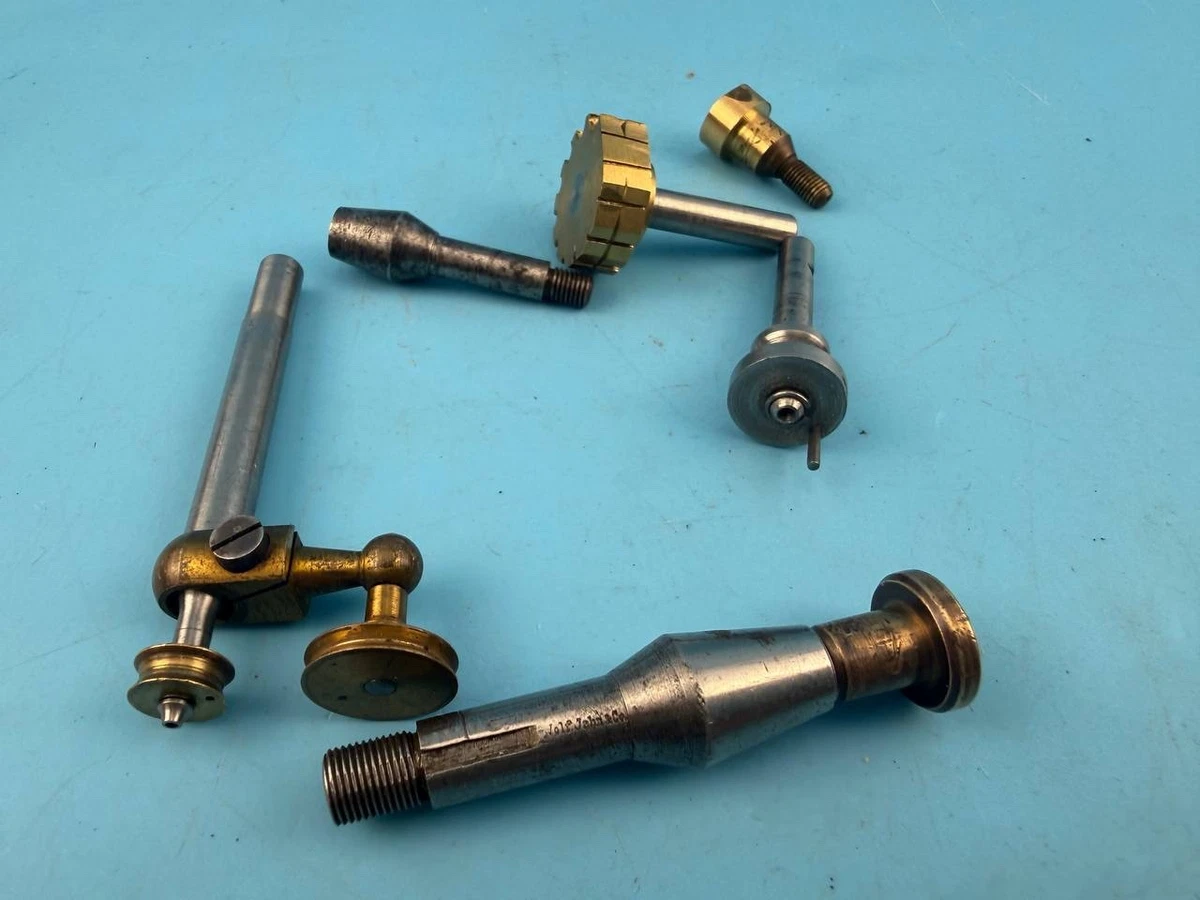 Watchmakers Leinen Wolf Jahn 8mm Lathe Parts Pivot Tool Lot Germany