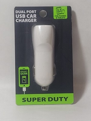 Gadget Gear Dual USB Car Charger