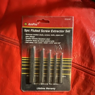 5pc Screw Extractor Set