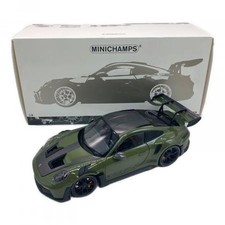 Minichamps Porsche 911 992 GT3 RS 2024 1/18 NATO Olive Black Wheels Used