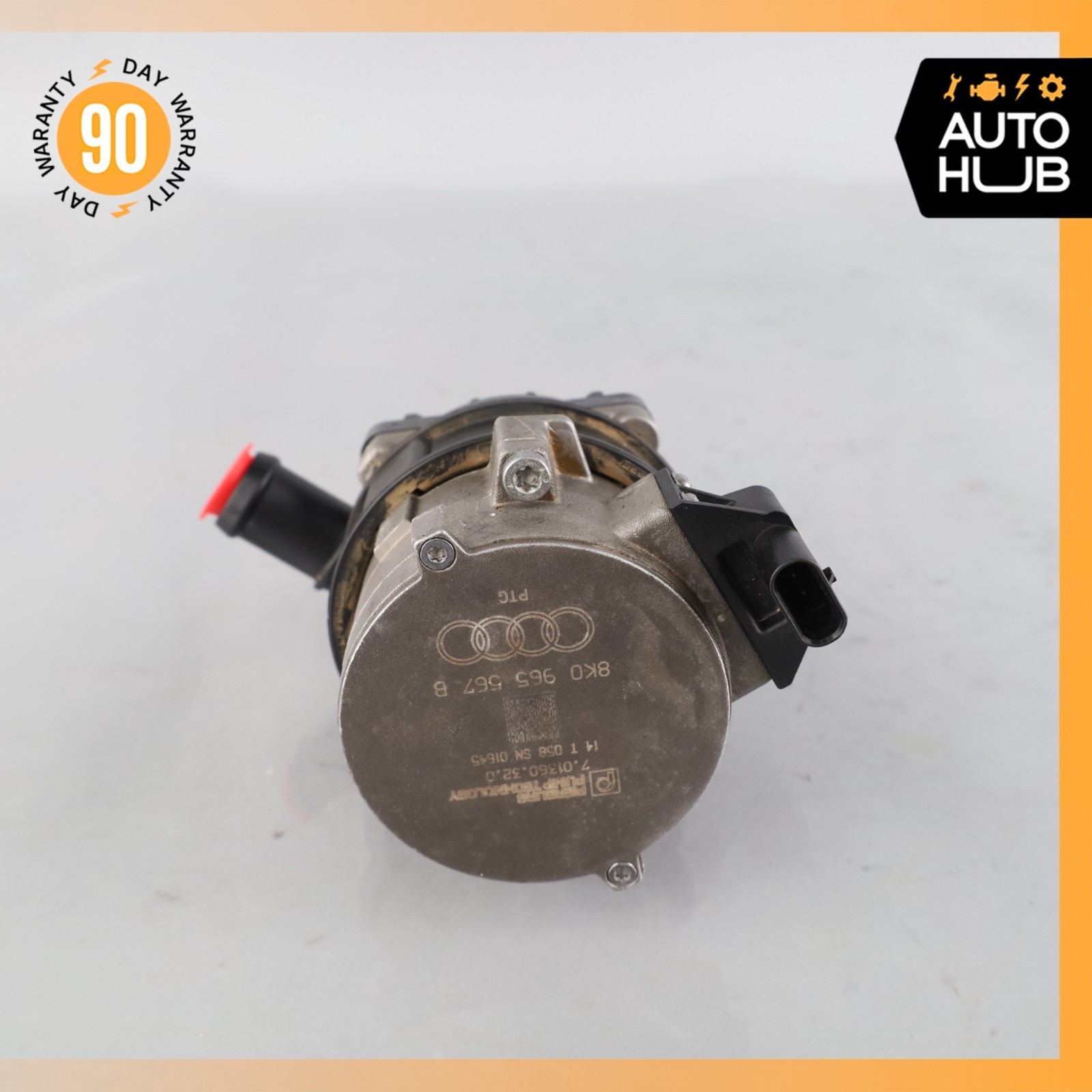 11-18 Bentley GTC Flying Spur Engine Auxiliary Water Coolant Pump 8K0965567B OEM