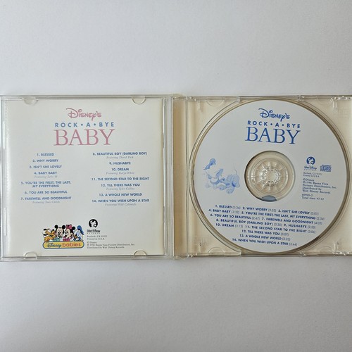 Disney's Rock-A-Bye Baby CD Album Nursery Covers Compilation - Picture 3 of 4