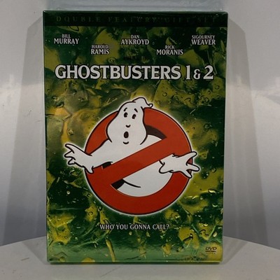 Sealed Ghostbusters 1 & 2 Double Feature 2-Disc DVD Set & Collector Scrapbook