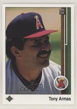 1989 Upper Deck Tony Armas #212 0c4