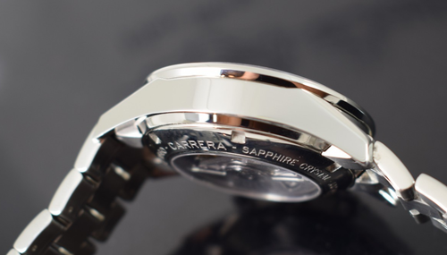 tag heuer steel carrera cv2016. box papers 1 yr gtee. 2011 yr chronograph - Photo 10/15