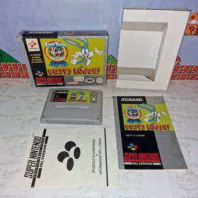 ❤️🕹 TINY TOON ADVENTURES BUSTER BUSTS LOOSE SUPER NINTENDO NES SNES PAL ITA GIG