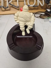 Vintage Hard To Find Original Michelin Bibendum Bakelite Ashtray