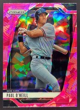 2025 Panini Baseball Prizm Paul O'Neill Prizms Pink Ice #139 New York Yankees