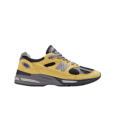 New Balance 991v2 Made in UK Yellow Black - Casestudy Exclusive  U991YK2 [Men SZ