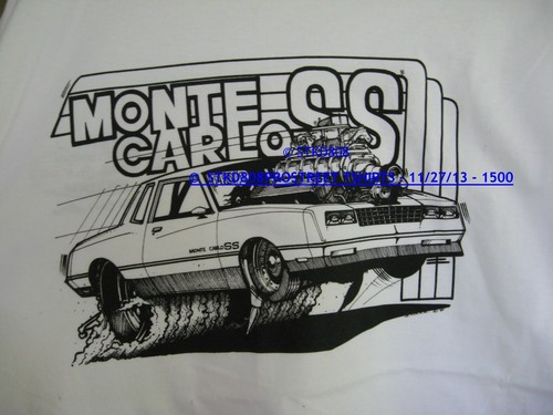 Camiseta para hombre Pro Street 1983-1988 Monte Carlo SS   - Imagen 1 de 2