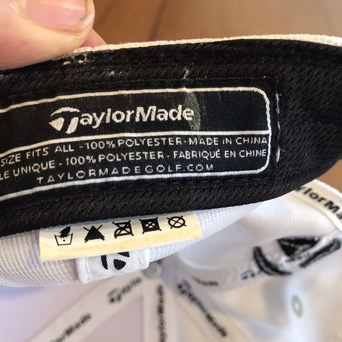 Casquette De Baseball TaylorMade SLDR Blanche Ajustable Une Taille