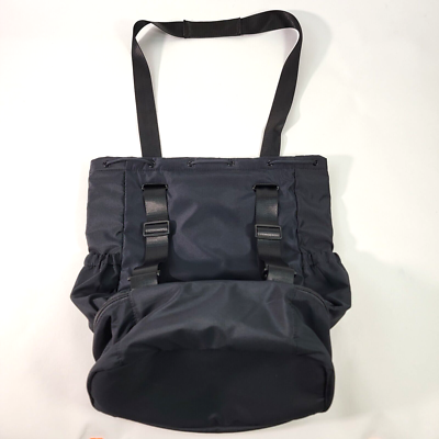 BEYOND YOGA Convertible Backpack Drawstring Tote Lightweight Black Gym Bag Beyond Yoga Convertible Gym Bag - Black New | Mercari main image 4