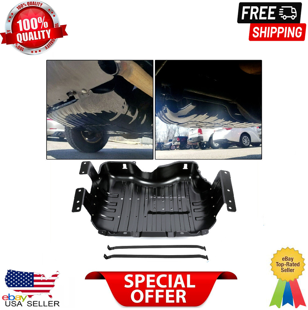 Fuel Tank Brush Guard with Straps For 99-04 Jeep Grand Cherokee Skid Plate Cover