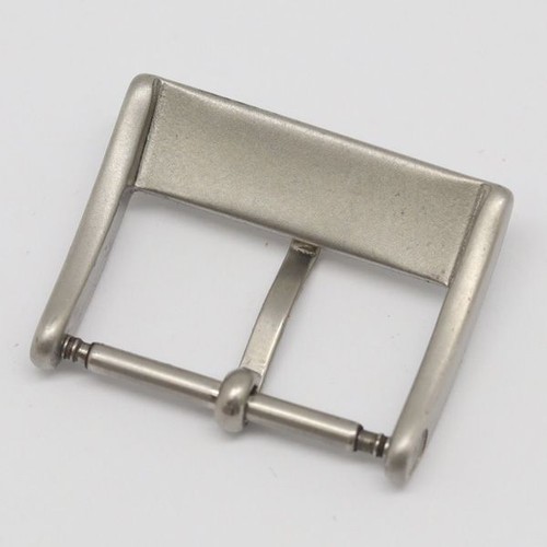 NAUTICA Genuine Buckle Men's Wrist Watch Strap Band Parts Silver Color 20mm - Picture 3 of 3