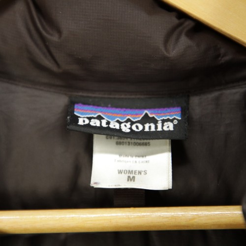 Patagonia Coat Womens Medium Chocolate Fiona Insulated Parka Puffer Jacket FLAWS - Picture 8 of 16