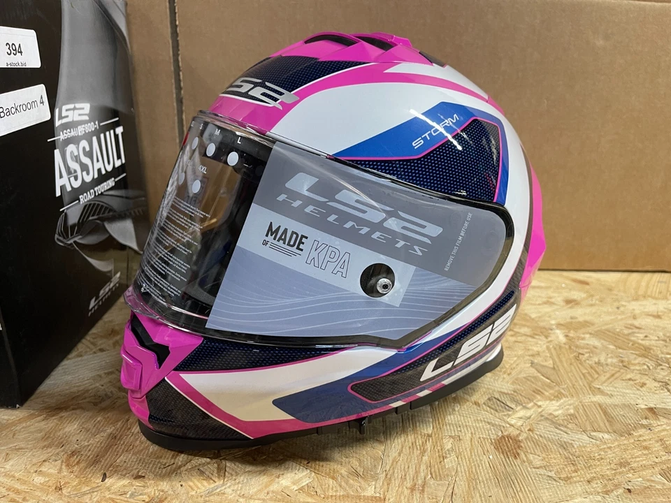 Casco de Asalto LS2 Cara Completa Protector Interior Pinlock Listo PUNTO ECE XS TECHY ROSA XS Foto 4 de 4