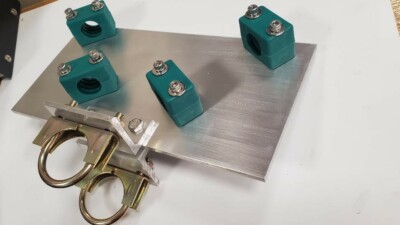 Delta loop Antenna hub for 1in element to 1.75'' boom