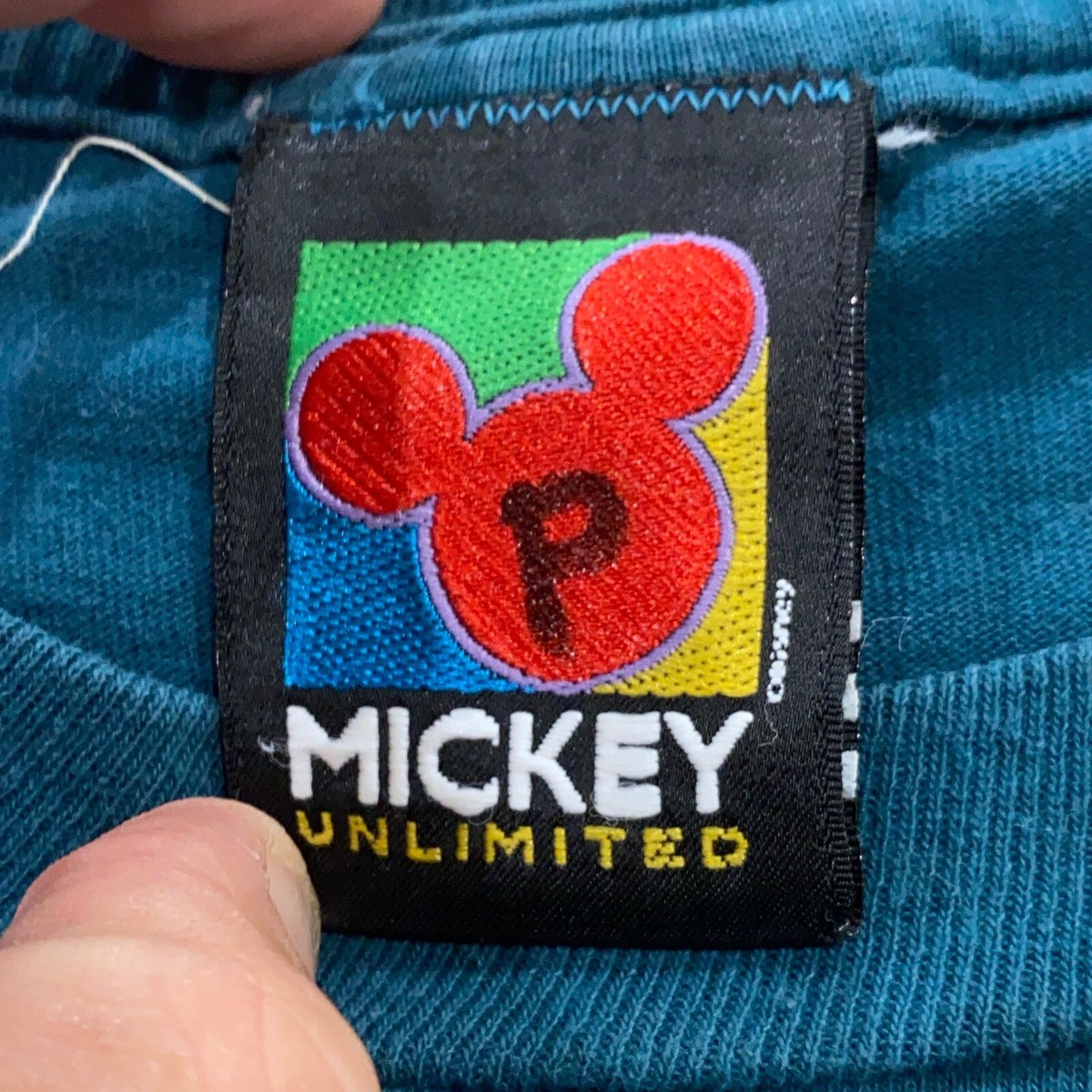 vintage 90s MICKEY MOUSE CALIFORNIA WALT DISNEY 2 SIDED T