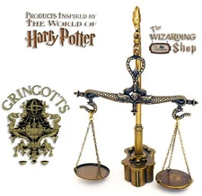 Gringott's Bank Scales Mini, RARE, Harry Potter, Wizarding World, Geek Trunk HP