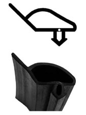 Stormguard Low Ali Door Threshold Gasket Weather Seal Bubble Flipper