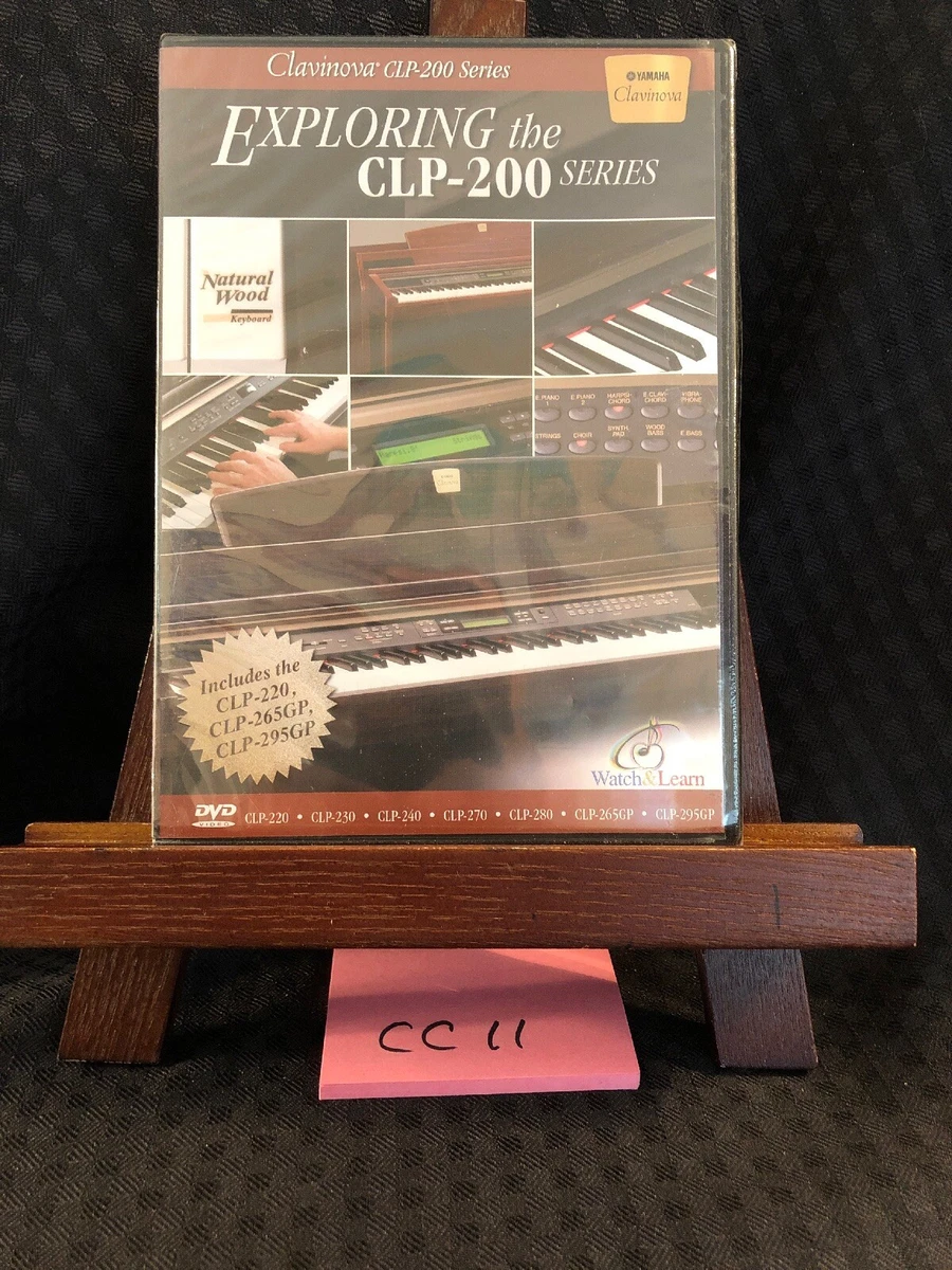YAMAHA Clavinova CLP-200 Series Exploring the CLP-200 Series DVD