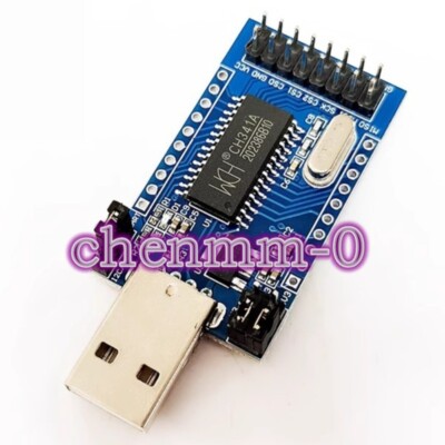 1PCS CH341A USB to UART IIC SPI TTL ISP EPP/MEM parallel port converter #YT