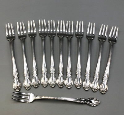 Melrose by Gorham Sterling Silver set of 12 Cocktail Forks 5.75