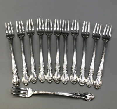 Melrose by Gorham Sterling Silver set of 12 Cocktail Forks 5.75