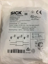 One New SICK GSE6-N1212 Photoelectric Switch GSE6N1212 Free Shipping