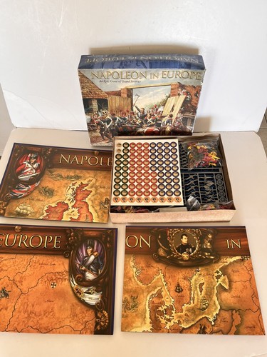 Eagle-Gryphon Boardgame Napoleon in Europe RARE never Played - Picture 10 of 12