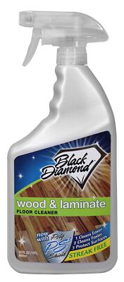 Black Diamond Floor Cleaner (32oz) | Multi-Surface (Wood, Vinyl)