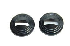 Classic Fiat 500 126 127 128 A112 Door Release Bezel Trim Handle Black Brand New