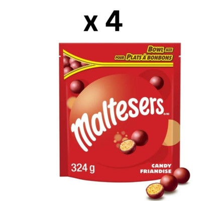 Canada Maltesers chocolate 324gx4 NEW SEALED Fresh