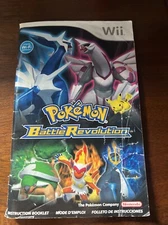 Pokemon Battle Revolution Wii 2007 Instruction Booklet