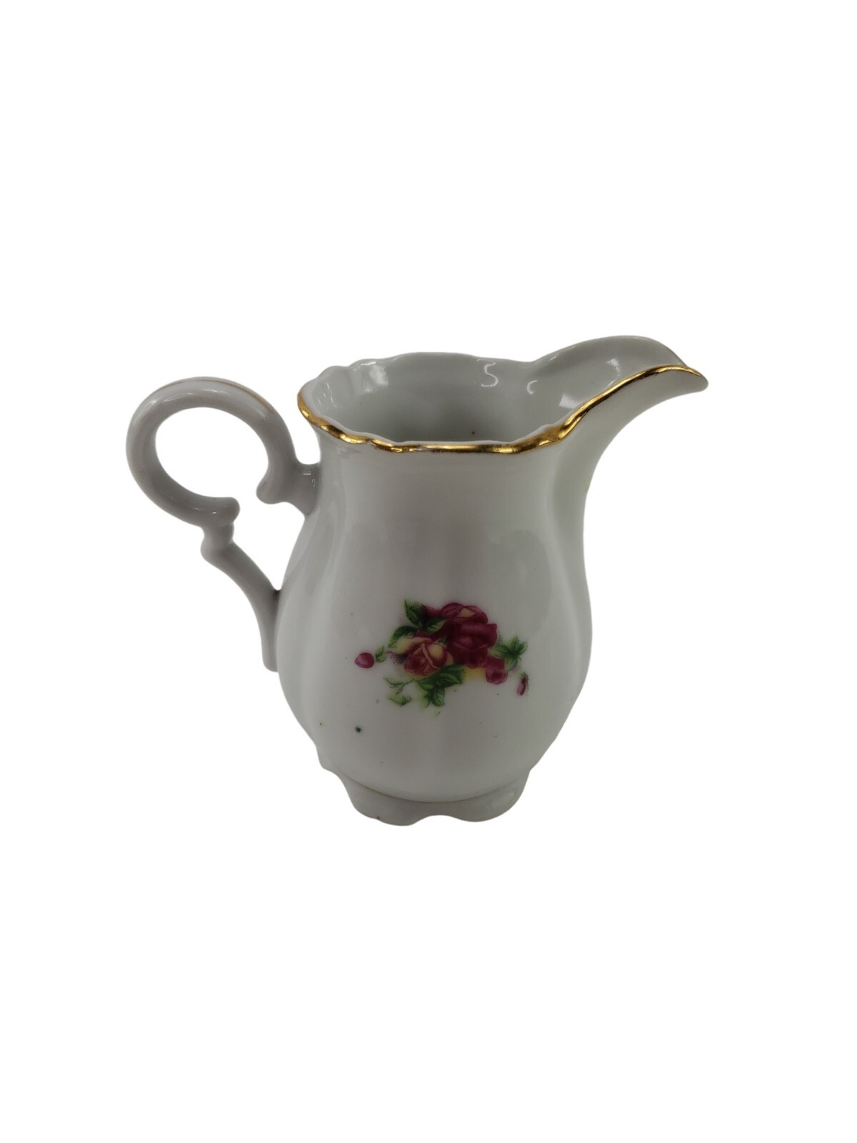 Vintage Royal Sealy China Creamer Jar Moss Rose Made In Japan Falak