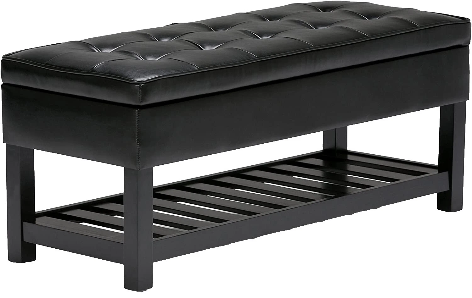 Patio de madera moderno otomanes, reposapiés y Pufs