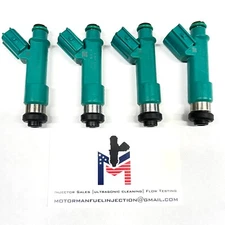 Flow Matched | 23250-28080 Denso OEM Fuel Injector Set Toyota Scion 2.4L 28080