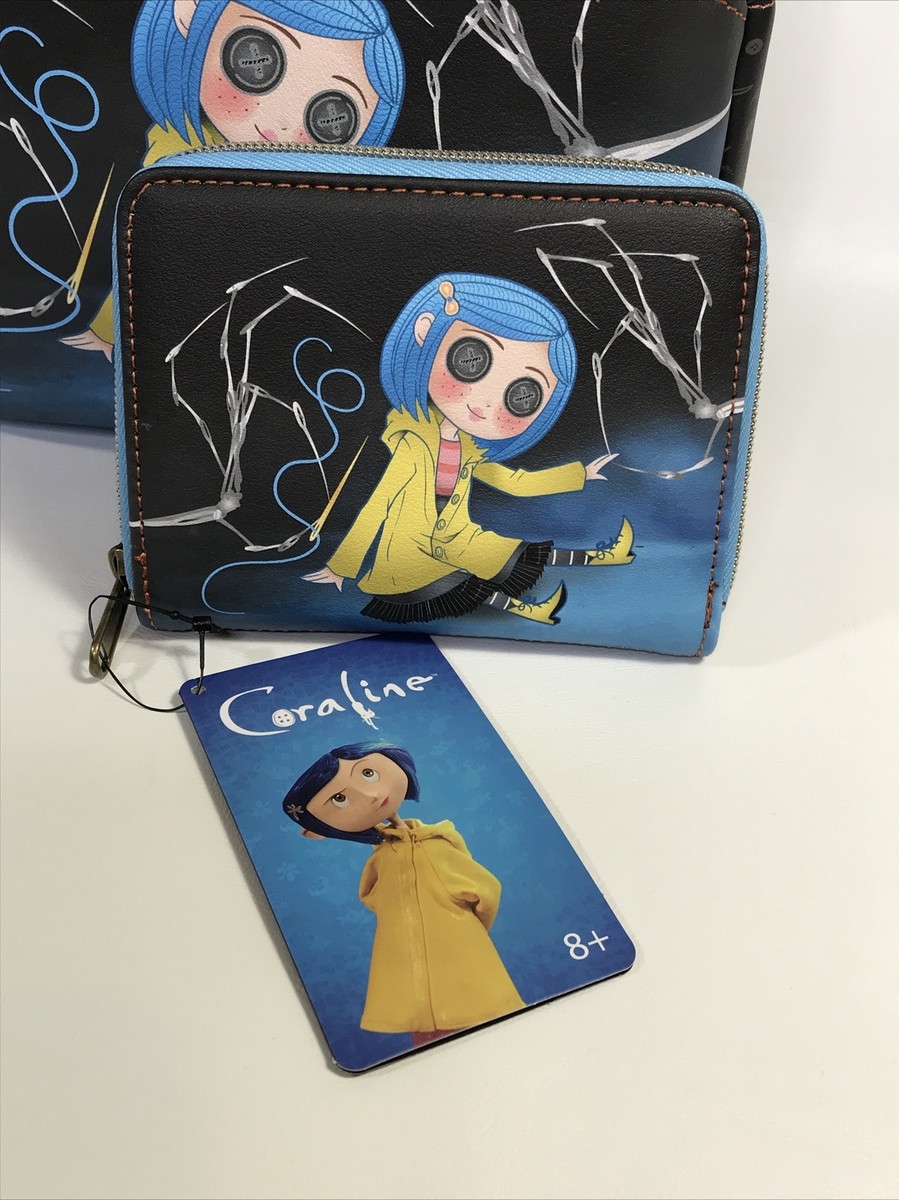 New Loungefly Coraline Split Mini Backpack & Wallet | eBay display picture 3