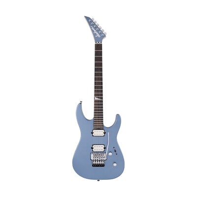 Jackson MJ Series Dinky DKR Electric Guitar, Ebony FB, Ice Blue