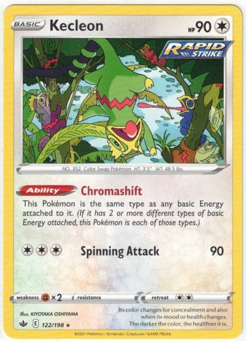 Pokemon Chilling Reign Pick Your Cards Holo Reverse Holo Rare Cards Pack Fresh! - Picture 102 of 134